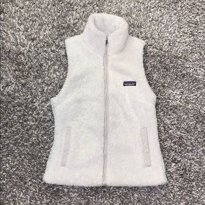 White Patagonia vest